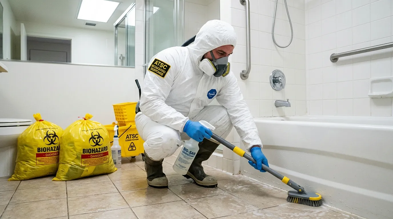 Decontamination equipment deployed for Blood Cleanup in Kill Devil Hills